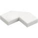 LEGO White Tile 2 x 2 Corner with Cutouts (27263)