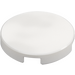 LEGO White Tile 2 x 2 Round with Bottom Stud Holder (14769)