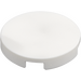 LEGO White Tile 2 x 2 Round with &quot;X&quot; Bottom (4150)