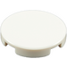 LEGO White Tile 2 x 2 Round with &quot;X&quot; Bottom (4150)