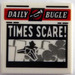 LEGO Wit Tegel 2 x 2 met Newspaper &#039;DAILY BUGLE&#039; en &#039;TIMES SCARE!&#039; met groef (3068)