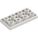 LEGO White Tile 2 x 4 Inverted (3395)