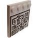 LEGO blanc Tuile 4 x 4 avec Goujons sur Bord avec Pipes et Circuit Cards (6179)