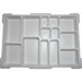 LEGO blanc Haut Tray for Lego Education Storage Bin - 13 Compartments (54572)