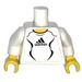 LEGO Blanc Torse avec Adidas logo et #10 sur le dos (973)