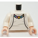 LEGO White Torso with Blouse &amp; Cardigan with Necklace  (973 / 76382)