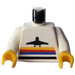 LEGO White Torso with plane (973)