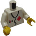 LEGO White  Town Torso (973)