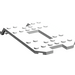 LEGO Wit Trailer Basis 6 x 12 x 1.333 (30263)