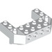 LEGO Weiß Zug Vorderseite Keil 4 x 6 x 1.7 Invertiert mit Bolzen auf Vorderseite Seite (87619)