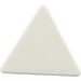 LEGO Wit Driehoekig Sign met splitclip (30259 / 39728)