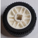 LEGO Blanco Tyre Normal / Narrow Ø 21 x 9,9 with Rim Narrow Ø14.6 x 9.9