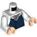 LEGO White Ulysses Klaue Minifig Torso (973 / 76382)