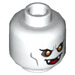 LEGO White Vampire / Bob Oakley Minifigure Head (Recessed Solid Stud) (3626 / 22481)