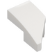 LEGO White Wedge 1 x 2 Left (29120)