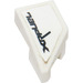 LEGO White Wedge 1 x 2 Left with &#039;XRFUEL&#039; Sticker (29120)