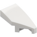 LEGO White Wedge 1 x 2 Right (29119)