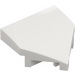 LEGO White Wedge 2 x 2 x 0.7 with Point (45°) (66956)