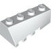 LEGO Bianco Cuneo 2 x 4 Sloped Destra (43720)