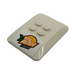 LEGO Weiß Keil 4 x 6 Roof Gebogen mit &#039;ViTA RUSH racing&#039; Logo Aufkleber (98281)
