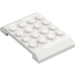 LEGO White Wedge 4 x 6 x 0.7 Double (32739)