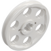 LEGO White Wedge Belt Wheel (4185 / 49750)