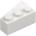 LEGO White Wedge Brick 3 x 2 Right (6564)