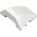 LEGO White Wedge Curved 3 x 4 Triple (64225)