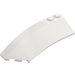 LEGO White Wedge Curved 3 x 8 x 2 Left (41750 / 42020)