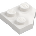 LEGO White Wedge Plate 2 x 2 Cut Corner (26601)