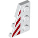 LEGO Weiß Keil Platte 2 x 3 Flügel Links mit Buzz Lightyear rot Streifen (43723 / 78198)
