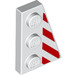 LEGO Bianco Cuneo Piastra 2 x 3 Ala Destra  con Buzz Lightyear Rosso Strisce (43722 / 77781)