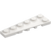 LEGO White Wedge Plate 2 x 6 Left (78443)