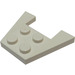 LEGO White Wedge Plate 3 x 4 without Stud Notches (4859)