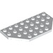 LEGO White Wedge Plate 4 x 8 with Corners (68297)