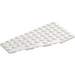 LEGO White Wedge Plate 6 x 12 Wing Left (3632 / 30355)