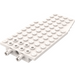 LEGO blanc Coin assiette 6 x 12 x 1 avec 2 Rotatable Pins