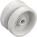 LEGO White Wheel Rim Ø18 x 12mm with Etched Rim (18976 / 65192)