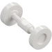 LEGO White Wheels for Trolley / Skateboard (2496 / 88423)