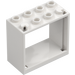 LEGO White Window Frame 2 x 4 x 3 with Square Holes (60598)