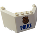 LEGO blanc Pare-brise 5 x 8 x 2 avec Badge et &quot;Police&quot; Autocollant (30741)