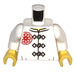 LEGO Blanc Wu Teen dans Blanc Training Gi Minifigurine Torse (973)