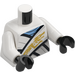 LEGO Weiß Zane Minifigur Torso (973 / 76382)