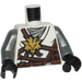 LEGO hvid Zane Torso (973 / 76382)