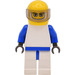 LEGO Williams F1 Team Race zonder Torso Sticker minifiguur