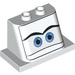 LEGO Windschutzscheibe 2 x 4 x 3 mit Queen Blau Augen (96227)
