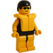 LEGO Windsurfer jossa Pelastusliivi Minihahmo