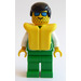 LEGO Windsurfer met Life Preserver Minifiguur