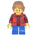 LEGO Winter Holiday Trein Child minifiguur