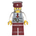 LEGO Winter Holiday Zug Conducter Minifigur